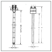 WRP系列 鉑銠熱電偶元件 WRP-100