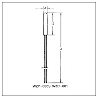 熱電阻感溫元件 WZP-035S WZP2-035S